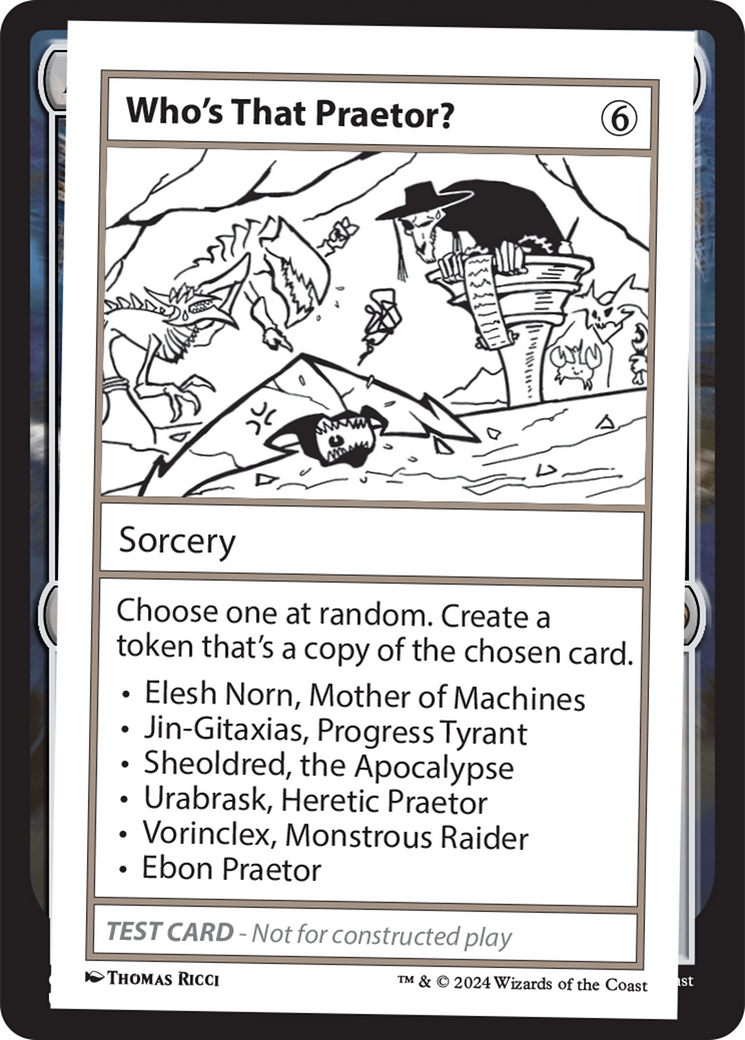 Who's That Praetor? [Mystery Booster 2 Playtest Cards] | Good Games Morley