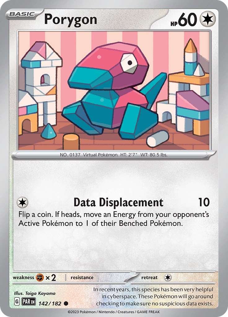 Porygon (142/182) [Scarlet & Violet: Paradox Rift] | Good Games Morley