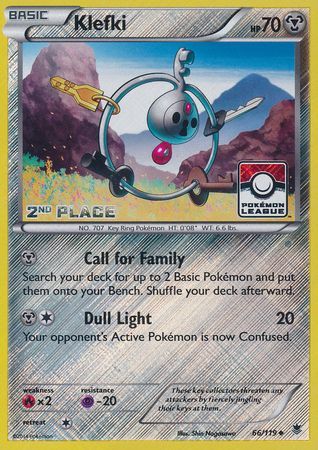 Klefki (66/119) (League Promo 2nd Place) [XY: Phantom Forces] | Good Games Morley
