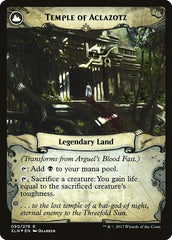 Arguel's Blood Fast // Temple of Aclazotz [Ixalan Prerelease Promos] | Good Games Morley