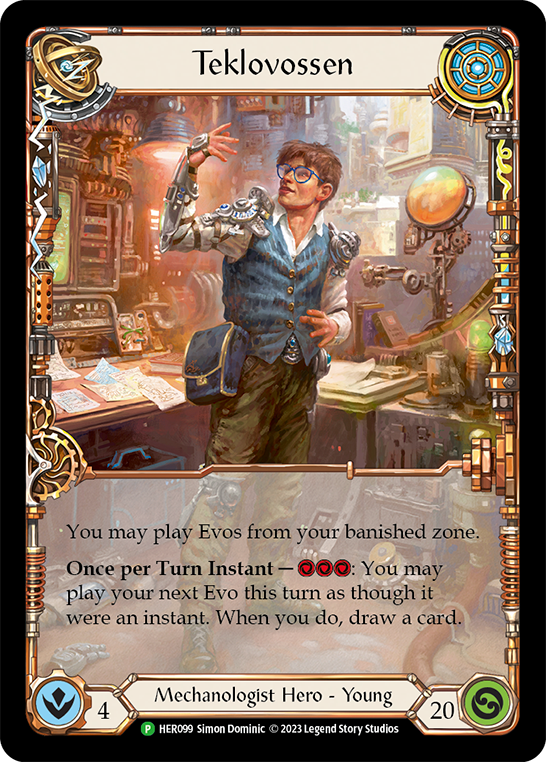 Teklovossen [HER099] (Promo)  Rainbow Foil | Good Games Morley