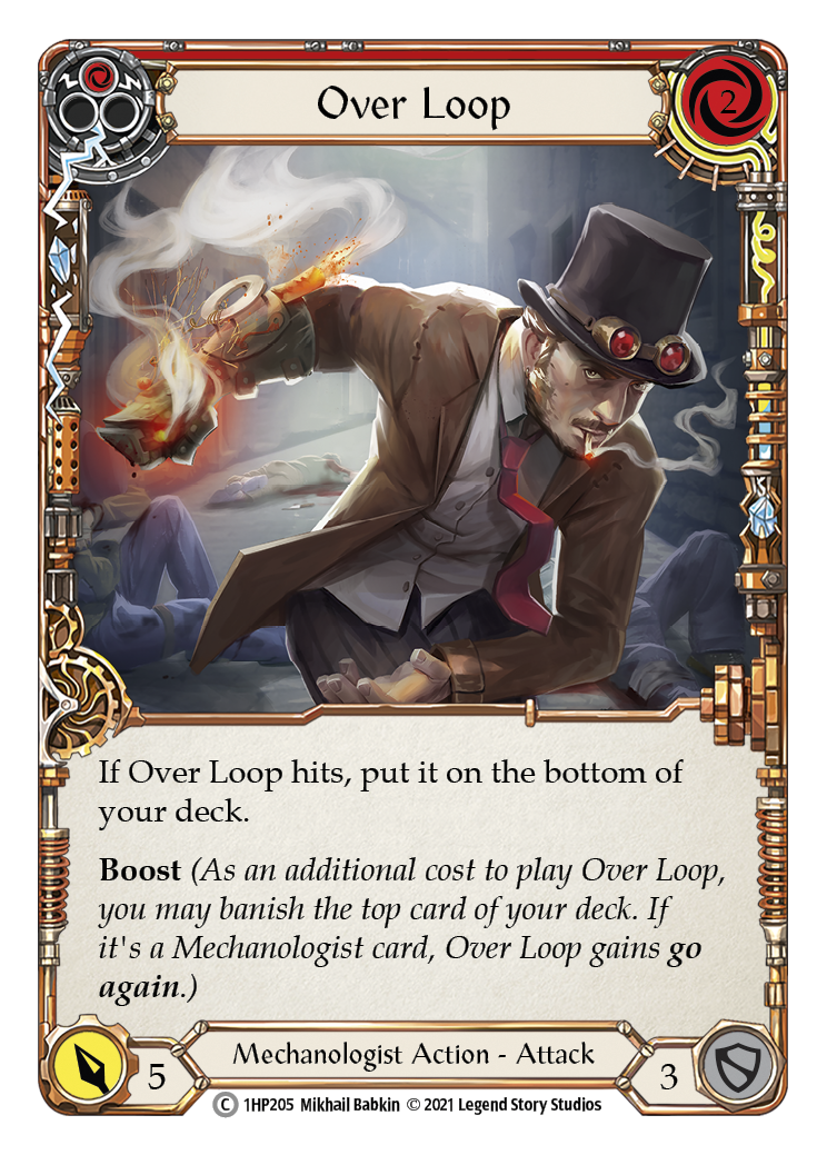 Over Loop (Red) [1HP205] (History Pack 1) | Good Games Morley