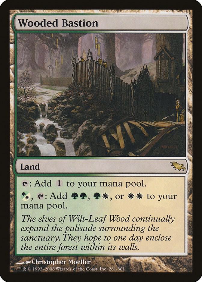 Wooded Bastion 281/301 (Shadowmoor)  | Good Games Morley