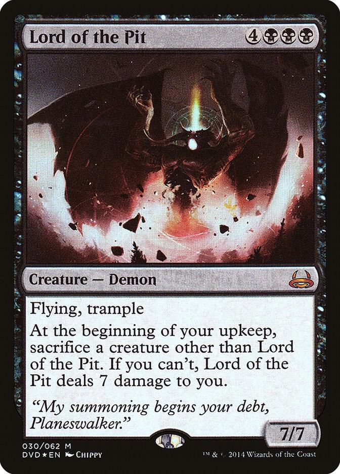 Lord of the Pit 30/62 (Duel Decks: Anthology)  - Foil | Good Games Morley