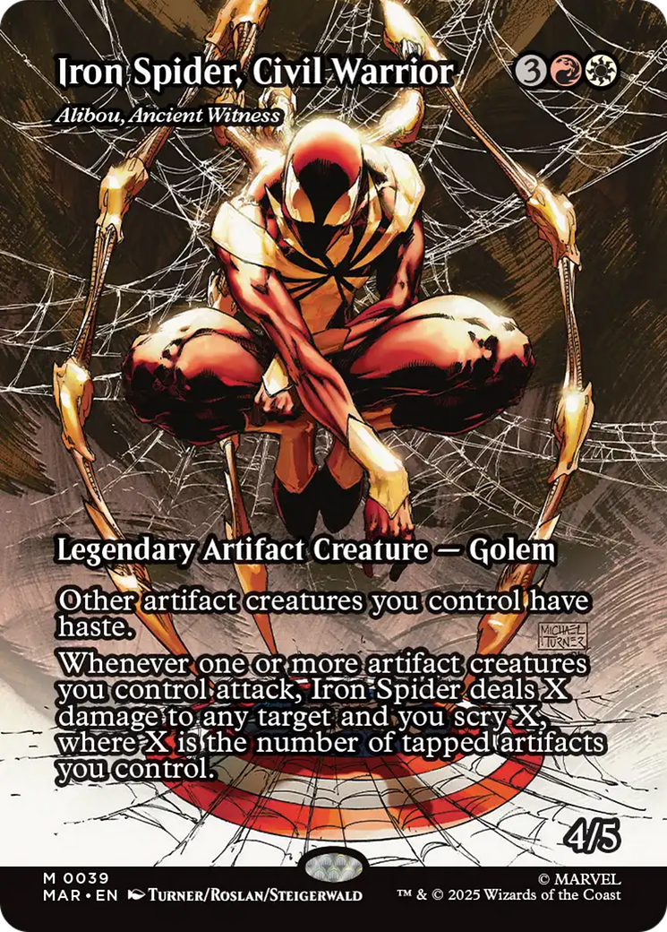 Iron Spider, Civil Warrior - Alibou, Ancient Witness [Marvel's Spider-Man: Eternal-Legal] | Good Games Morley