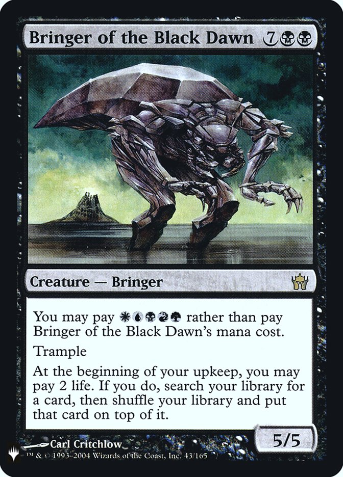 Bringer of the Black Dawn [Mystery Booster] | Good Games Morley