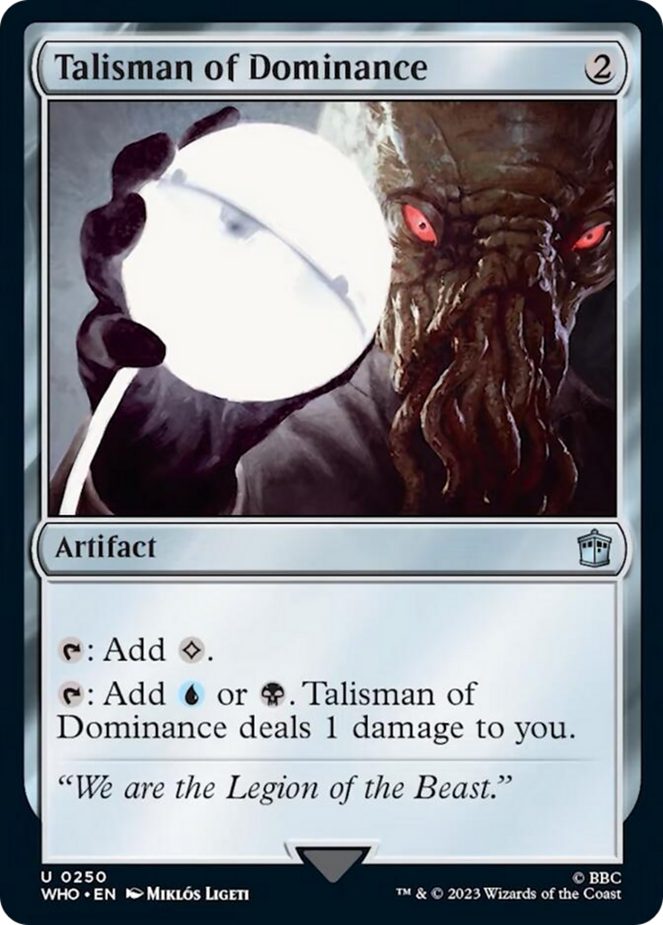 Talisman of Dominance [Doctor Who] | Good Games Morley