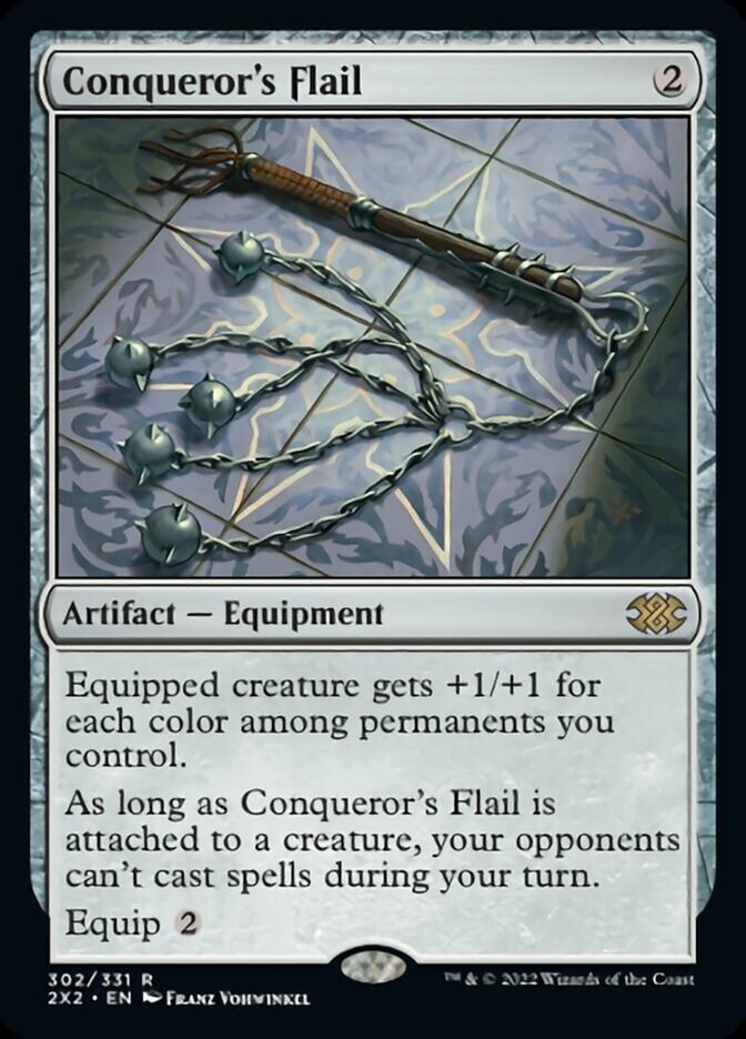 Conqueror's Flail [Double Masters 2022] | Good Games Morley