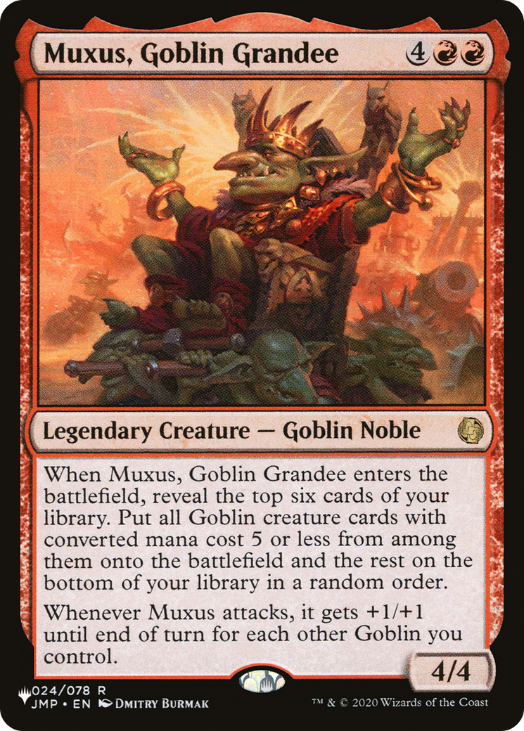 Muxus, Goblin Grandee [The List] | Good Games Morley