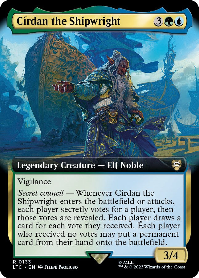 Cirdan the Shipwright (Extended Art) [The Lord of the Rings: Tales of Middle-Earth Commander] | Good Games Morley