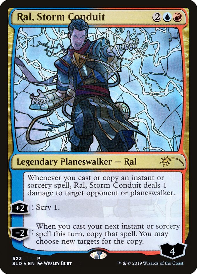 Ral, Storm Conduit (Stained Glass) [Secret Lair Drop Promos] | Good Games Morley