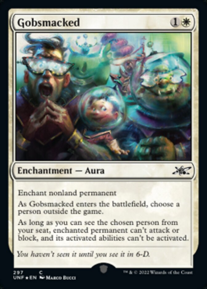 Gobsmacked (Galaxy Foil) [Unfinity] | Good Games Morley