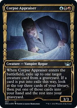 Corpse Appraiser Gilded Foil 367 (Streets of New Capenna)  - Foil | Good Games Morley