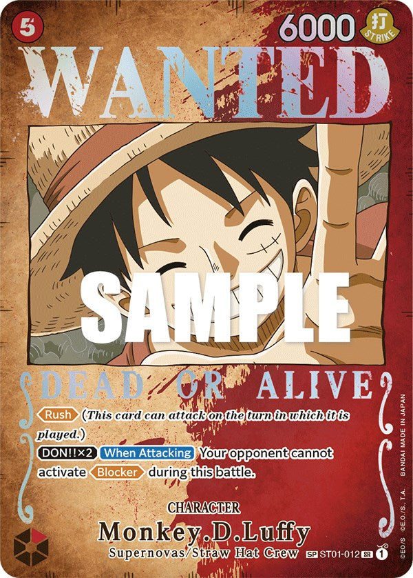 Monkey.D.Luffy (Wanted Poster) [Pillars of Strength] | Good Games Morley