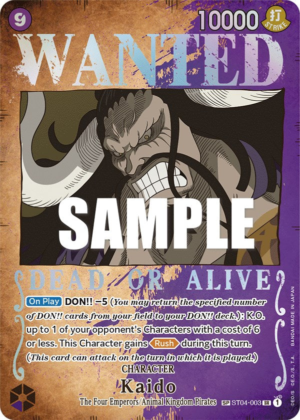 Kaido (Wanted Poster) [Pillars of Strength] | Good Games Morley