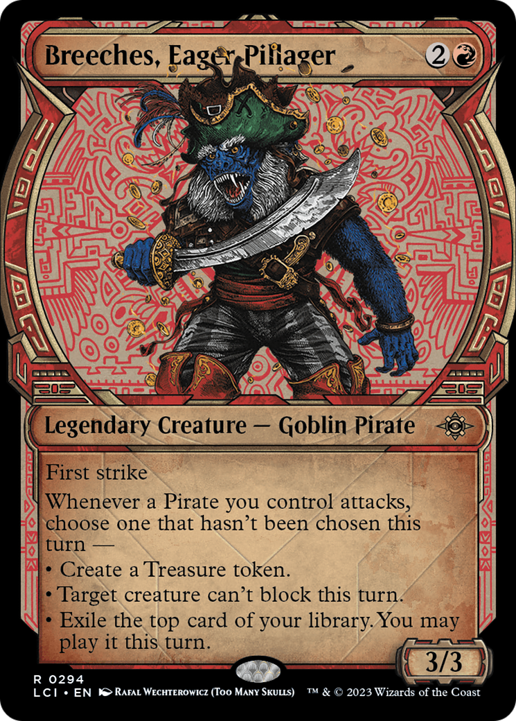 Breeches, Eager Pillager (Showcase) [The Lost Caverns of Ixalan] | Good Games Morley