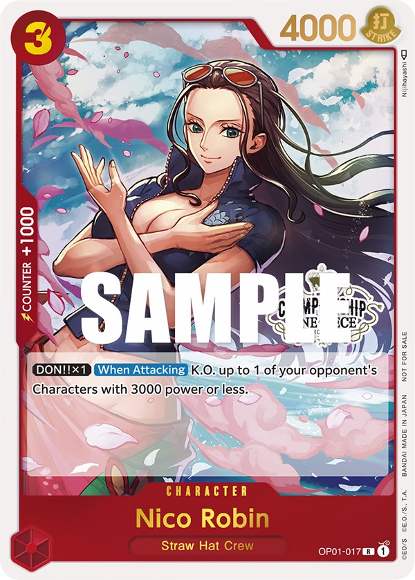 Nico Robin (Store Championship Participation Pack) [One Piece Promotion Cards] | Good Games Morley