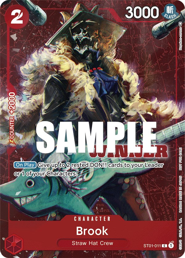 Brook (Tournament Pack Vol. 4) [Winner] [One Piece Promotion Cards] | Good Games Morley