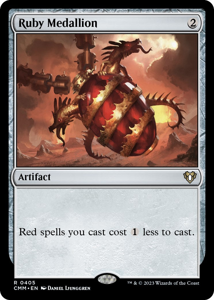 Ruby Medallion [Commander Masters] | Good Games Morley