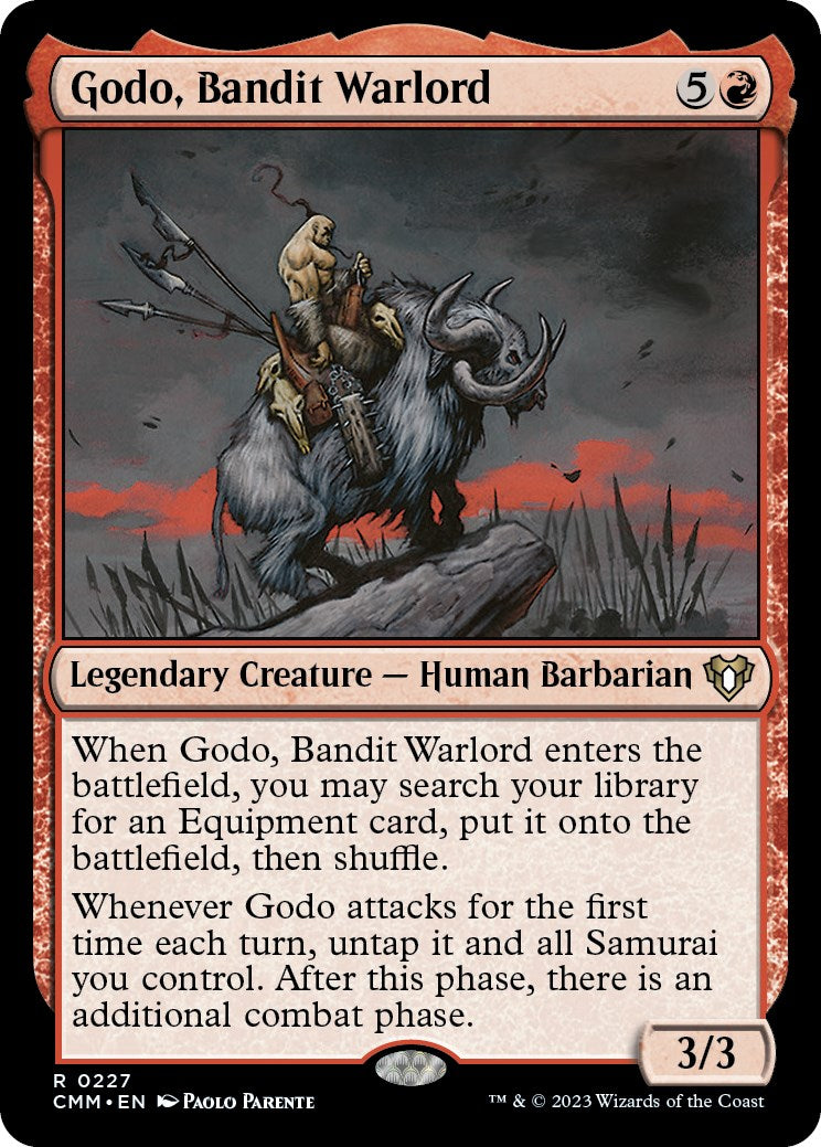 Godo, Bandit Warlord [Commander Masters] | Good Games Morley