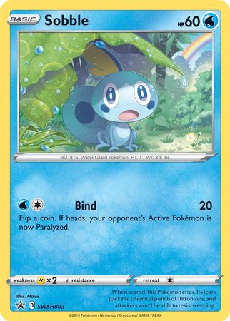 Sobble (SWSH003) [Sword & Shield: Black Star Promos] | Good Games Morley