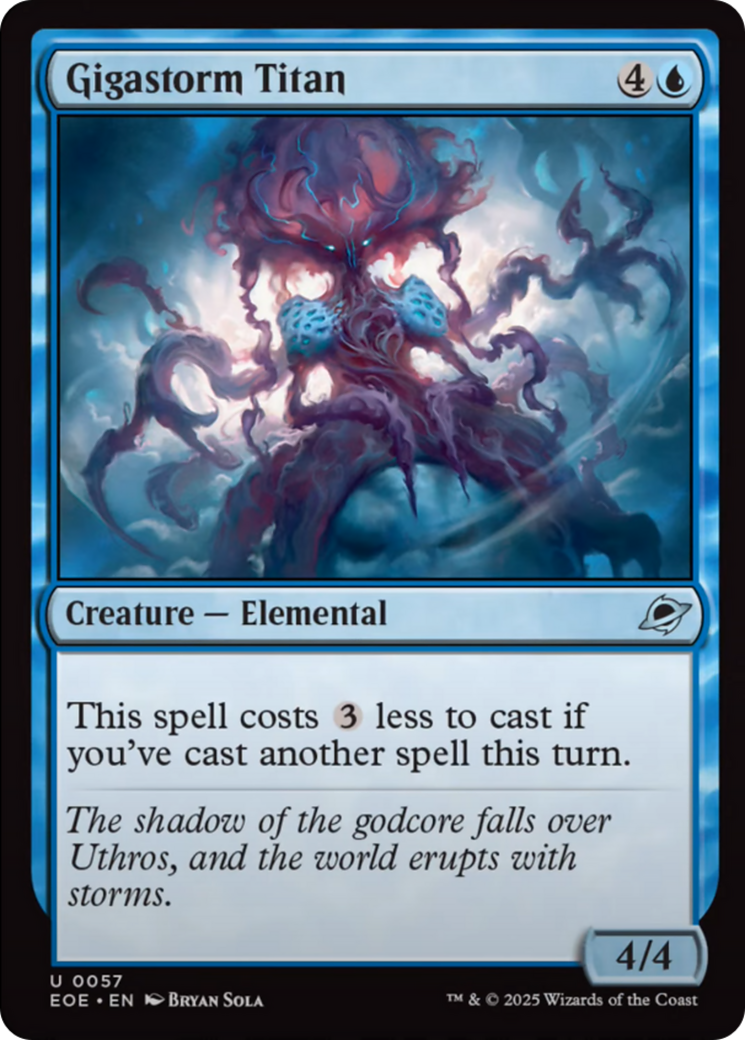Gigastorm Titan [Edge of Eternities] | Good Games Morley