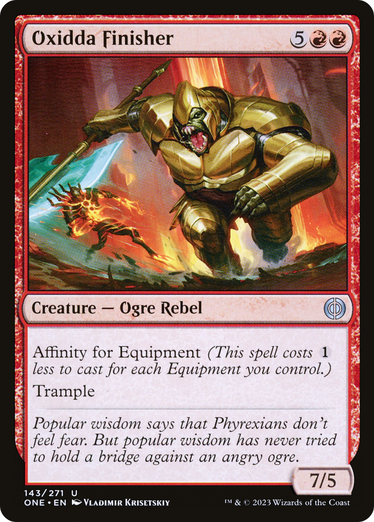 Oxidda Finisher [Phyrexia: All Will Be One] | Good Games Morley