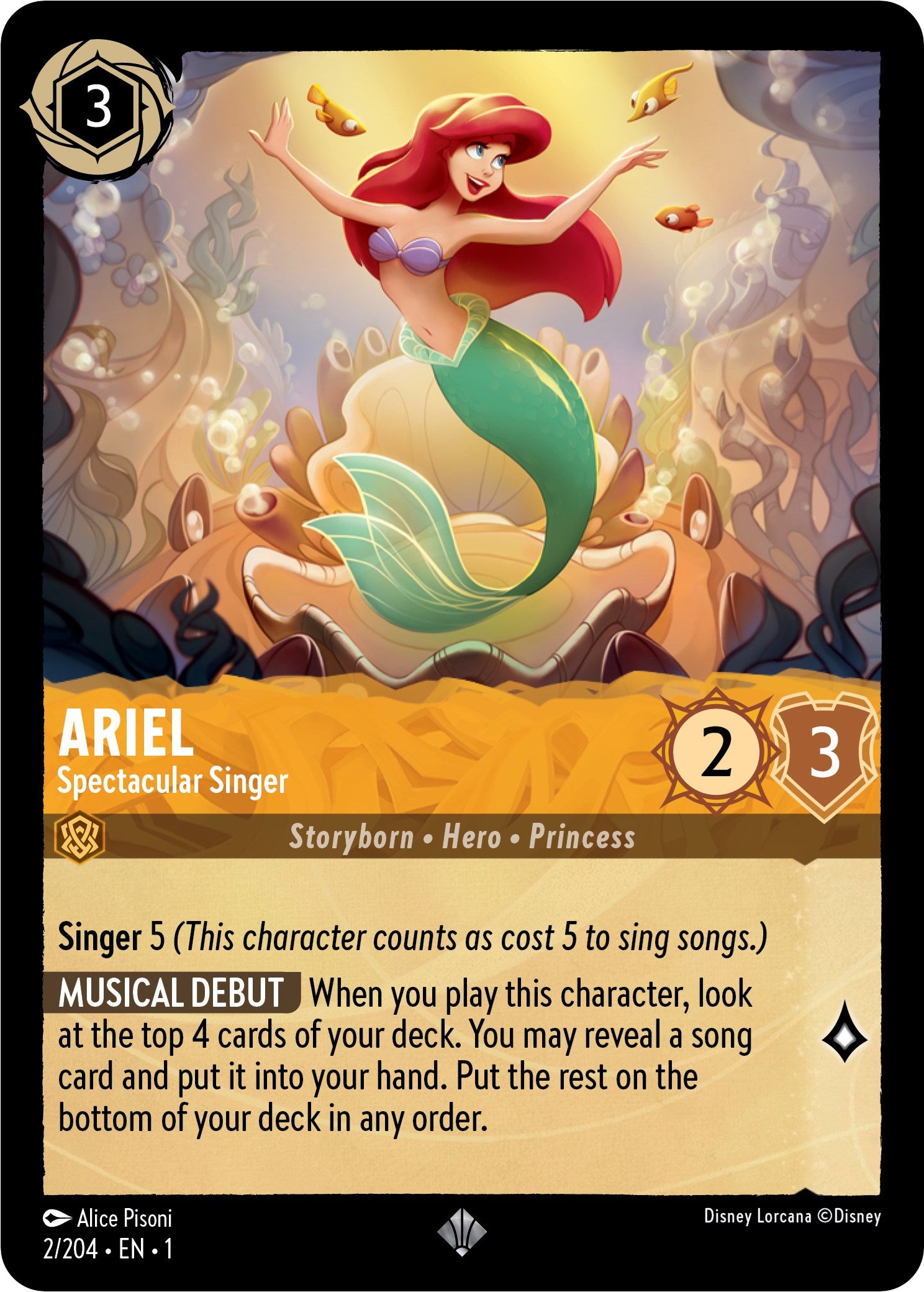 Ariel - Spectactular Singer (2/204) [The First Chapter] | Good Games Morley