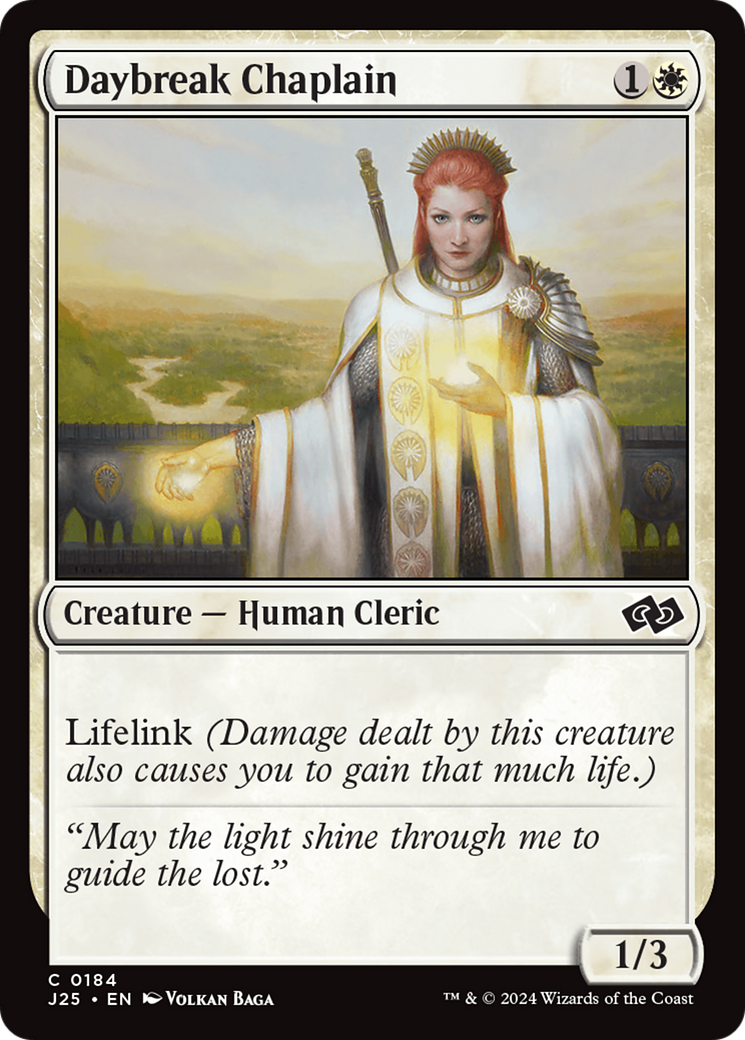 Daybreak Chaplain [Foundations Jumpstart] | Good Games Morley