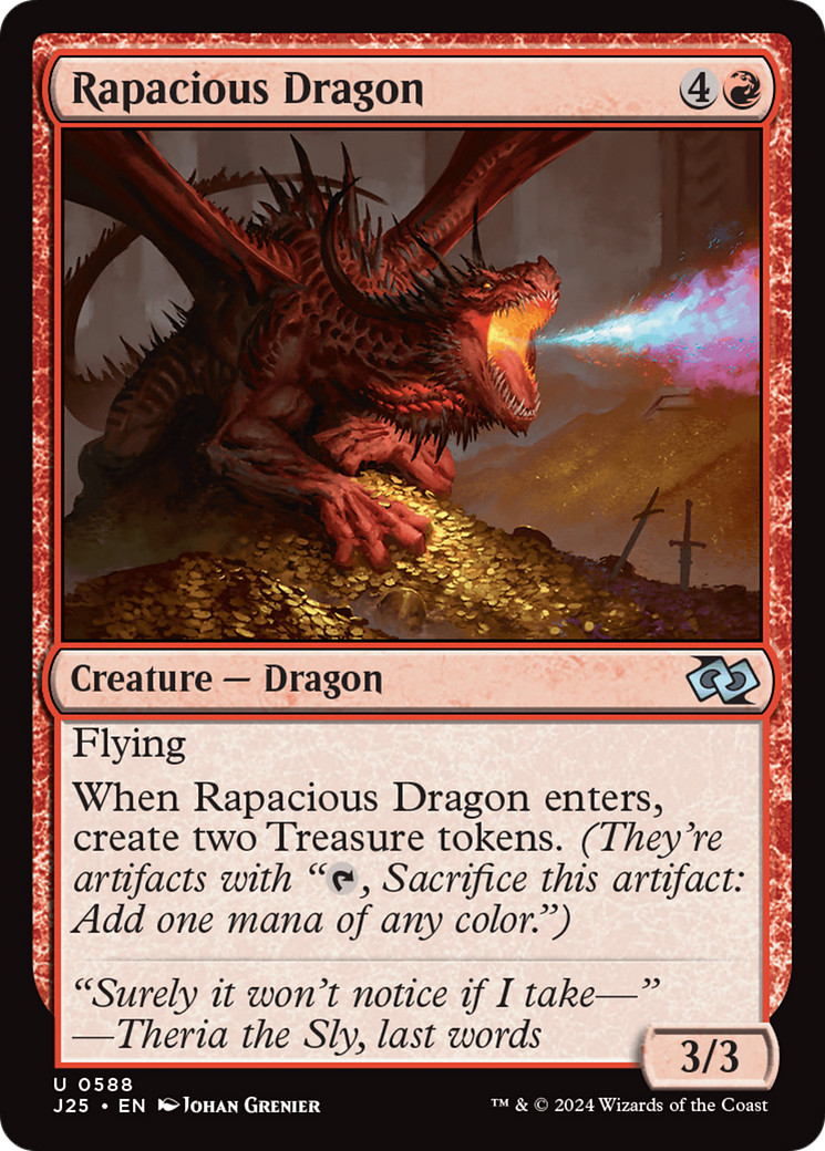 Rapacious Dragon [Foundations Jumpstart] | Good Games Morley