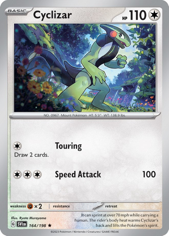 Cyclizar (164/198) (Theme Deck Exclusive) [Scarlet & Violet: Base Set] | Good Games Morley