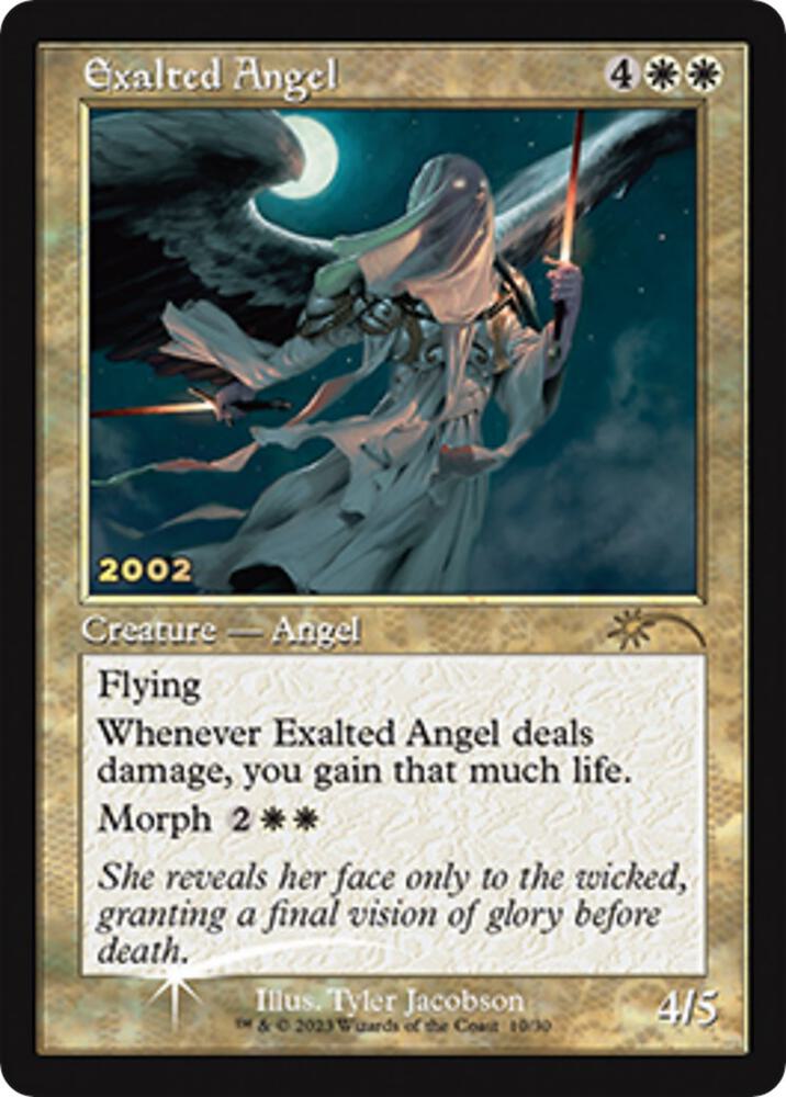 Exalted Angel 10/30 (30th Anniversary Promos)  - Foil | Good Games Morley