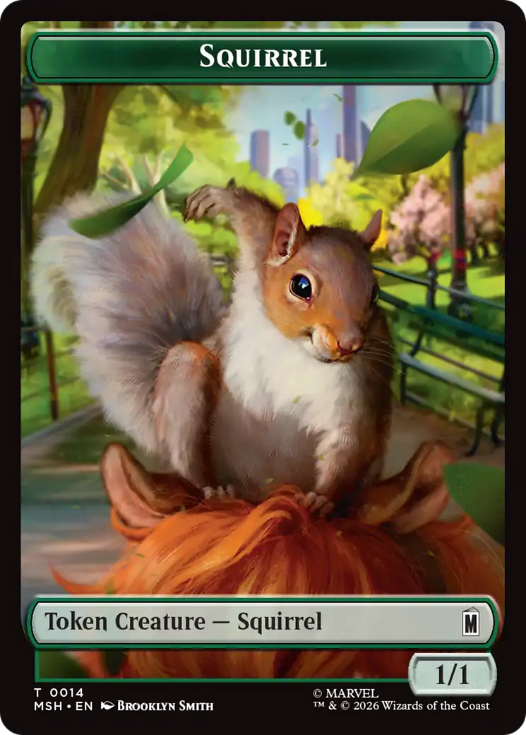 The Void // Squirrel Double-Sided Token [Marvel Super Heroes Tokens] | Good Games Morley