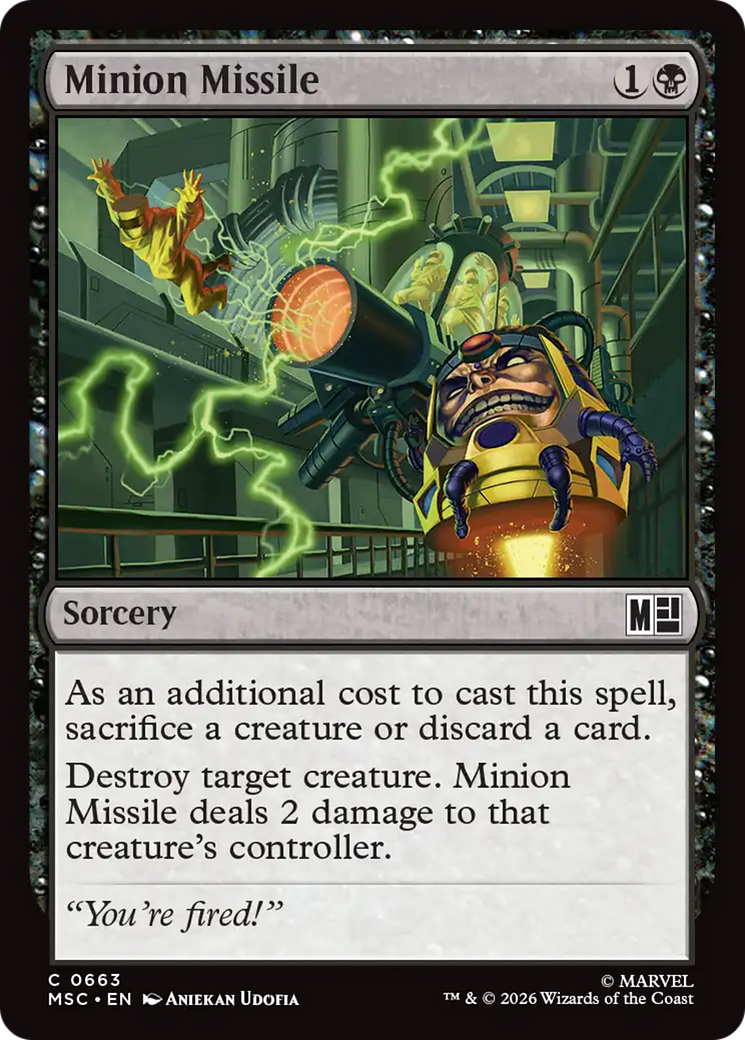 Minion Missile [Marvel Super Heroes Commander] | Good Games Morley