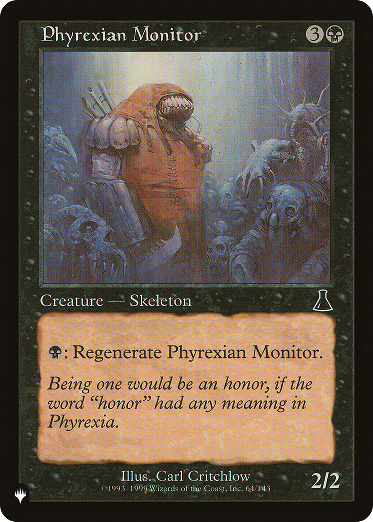 Phyrexian Monitor [The List] | Good Games Morley
