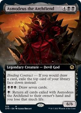 Asmodeus the Archfiend Extended Art 373 (Adventures in the Forgotten Realms)  | Good Games Morley