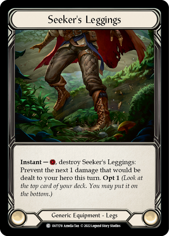 Seeker's Leggings [OUT178] (Outsiders)  Cold Foil | Good Games Morley