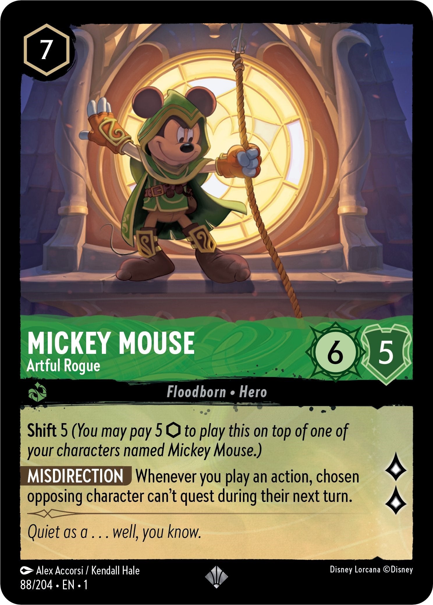 Mickey Mouse - Artful Rogue (88/204) [The First Chapter] | Good Games Morley