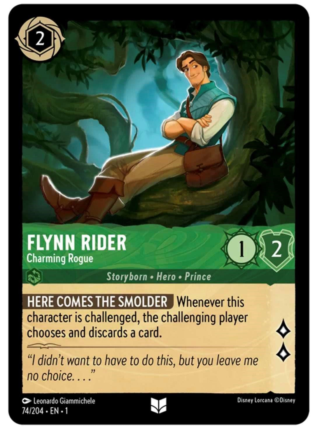 Flynn Rider - Charming Rogue (74/204) [The First Chapter] | Good Games Morley