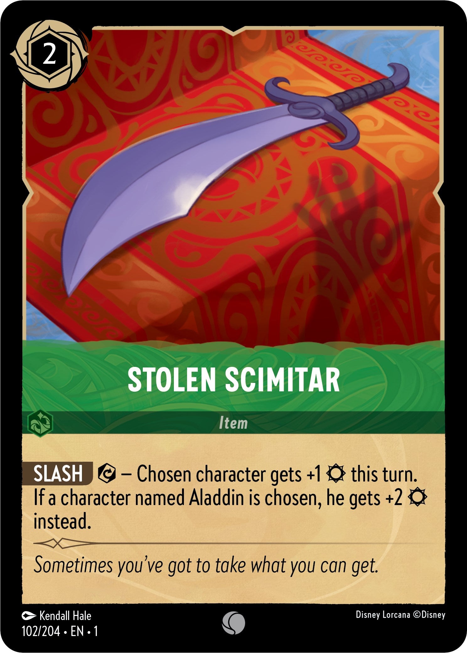 Stolen Scimitar (102/204) [The First Chapter] | Good Games Morley