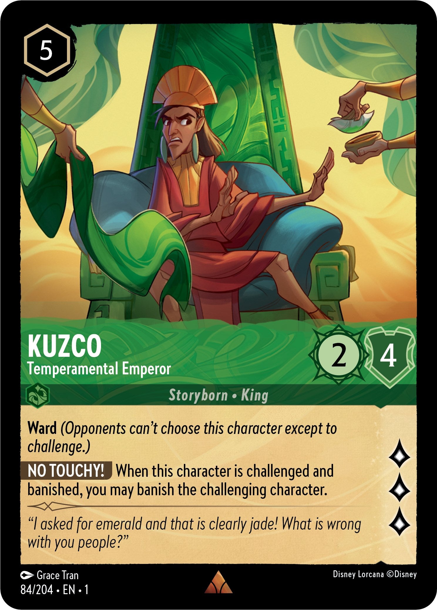 Kuzco - Temperamental Emperor (84/204) [The First Chapter] | Good Games Morley