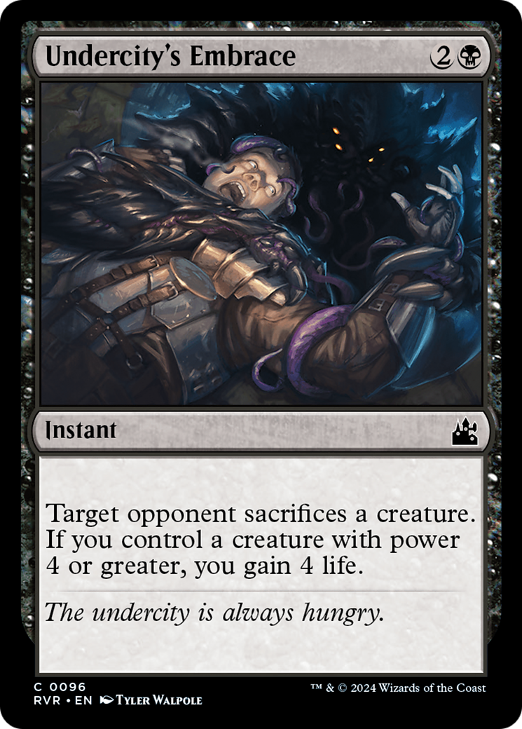 Undercity's Embrace [Ravnica Remastered] | Good Games Morley
