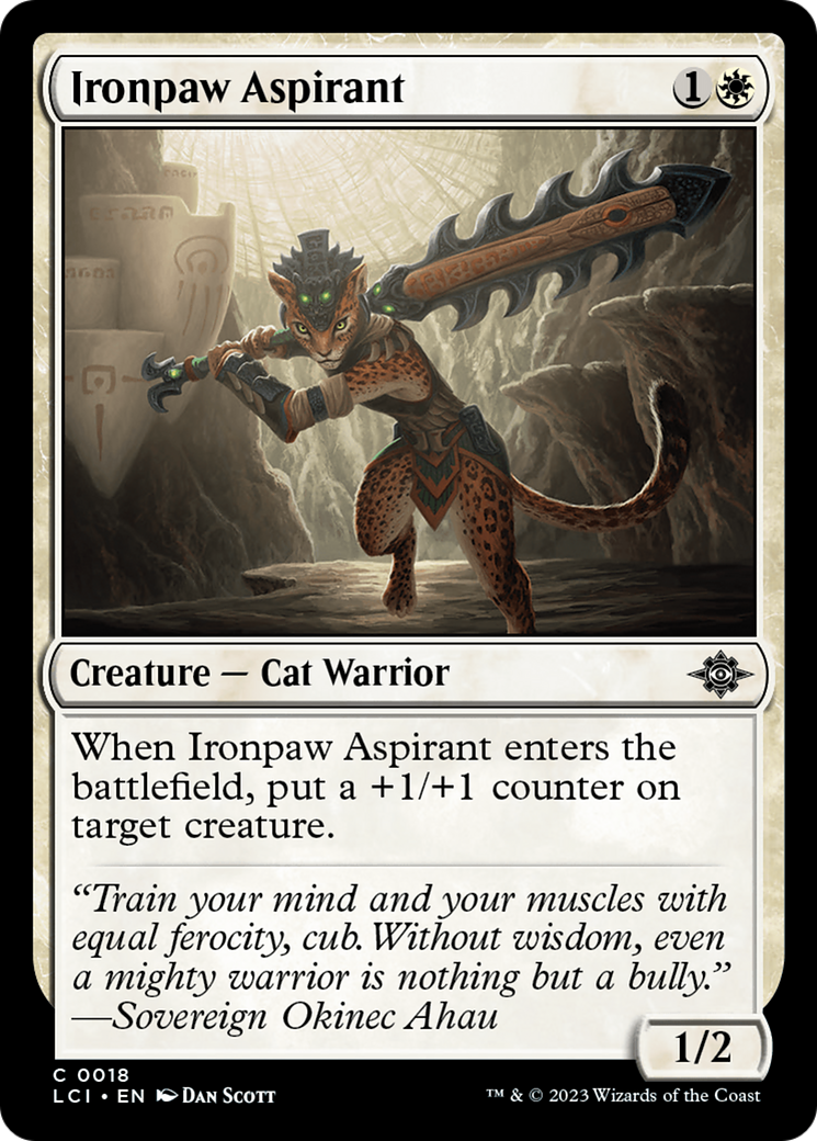 Ironpaw Aspirant [The Lost Caverns of Ixalan] | Good Games Morley