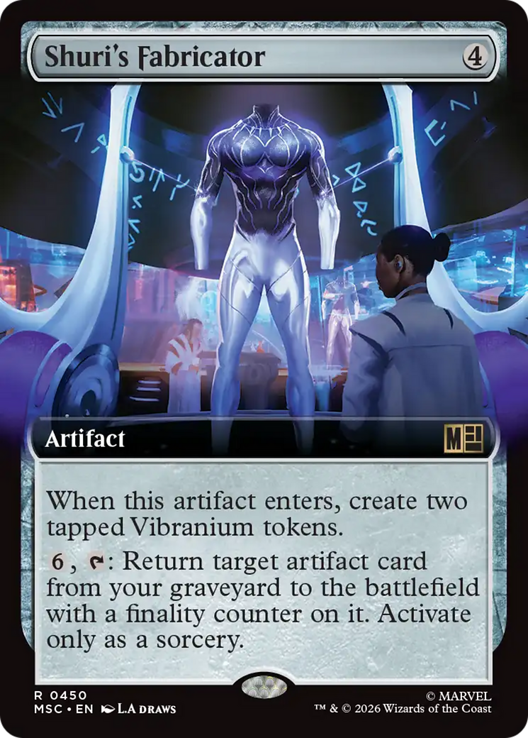 Shuri's Fabricator (Extended Art) [Marvel Super Heroes Commander] | Good Games Morley