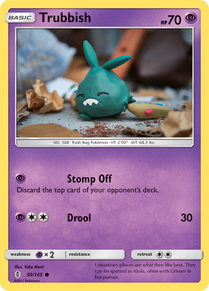 Trubbish (50/145) [Sun & Moon: Guardians Rising] | Good Games Morley