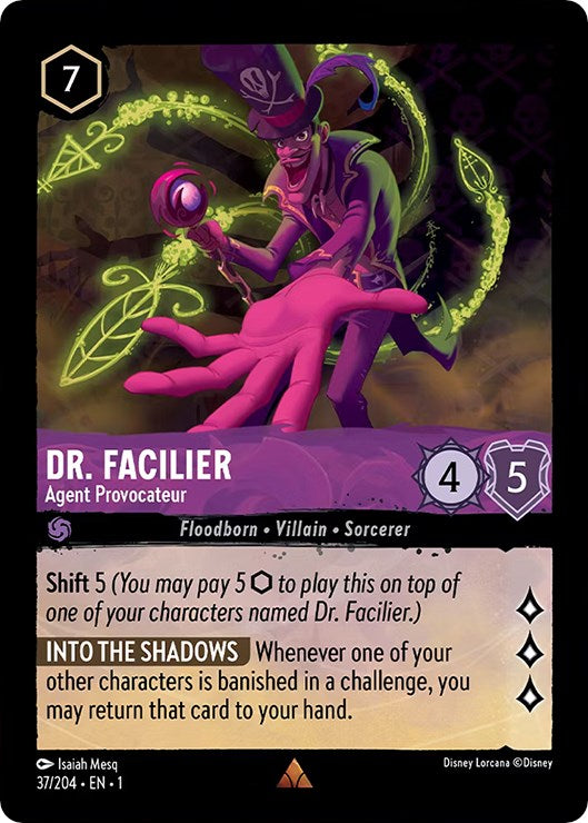 Dr. Facilier - Agent Provocateur (37/204) [The First Chapter] | Good Games Morley