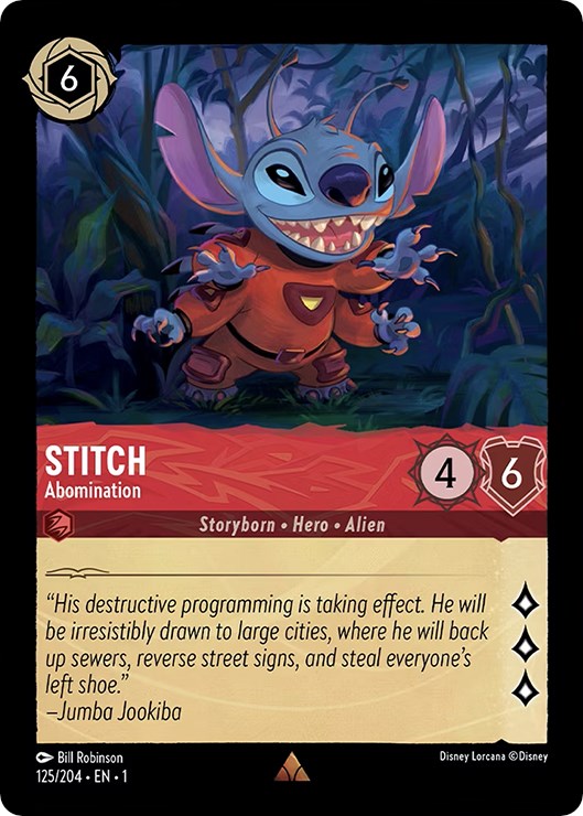 Stitch - Abomination (125/204) [The First Chapter] | Good Games Morley