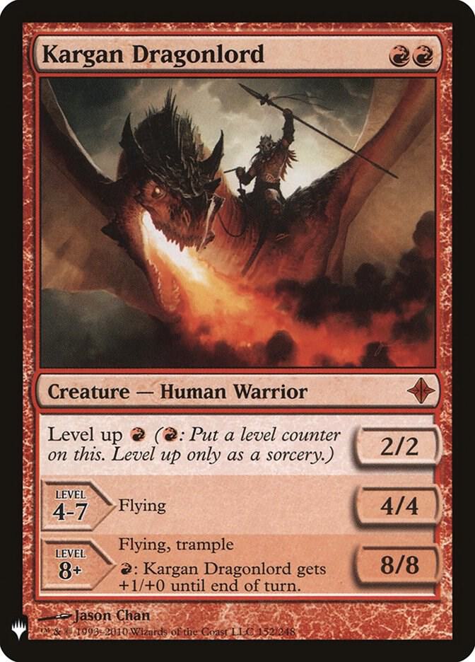 Kargan Dragonlord ROE-152/5075 (The List Reprints)  | Good Games Morley