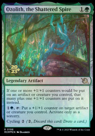 Ozolith, the Shattered Spire [March of the Machine Prerelease Promos] | Good Games Morley