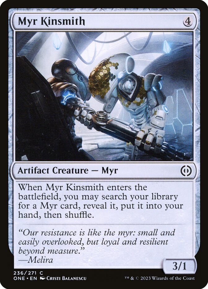 Myr Kinsmith 236 (Phyrexia: All Will Be One)  | Good Games Morley
